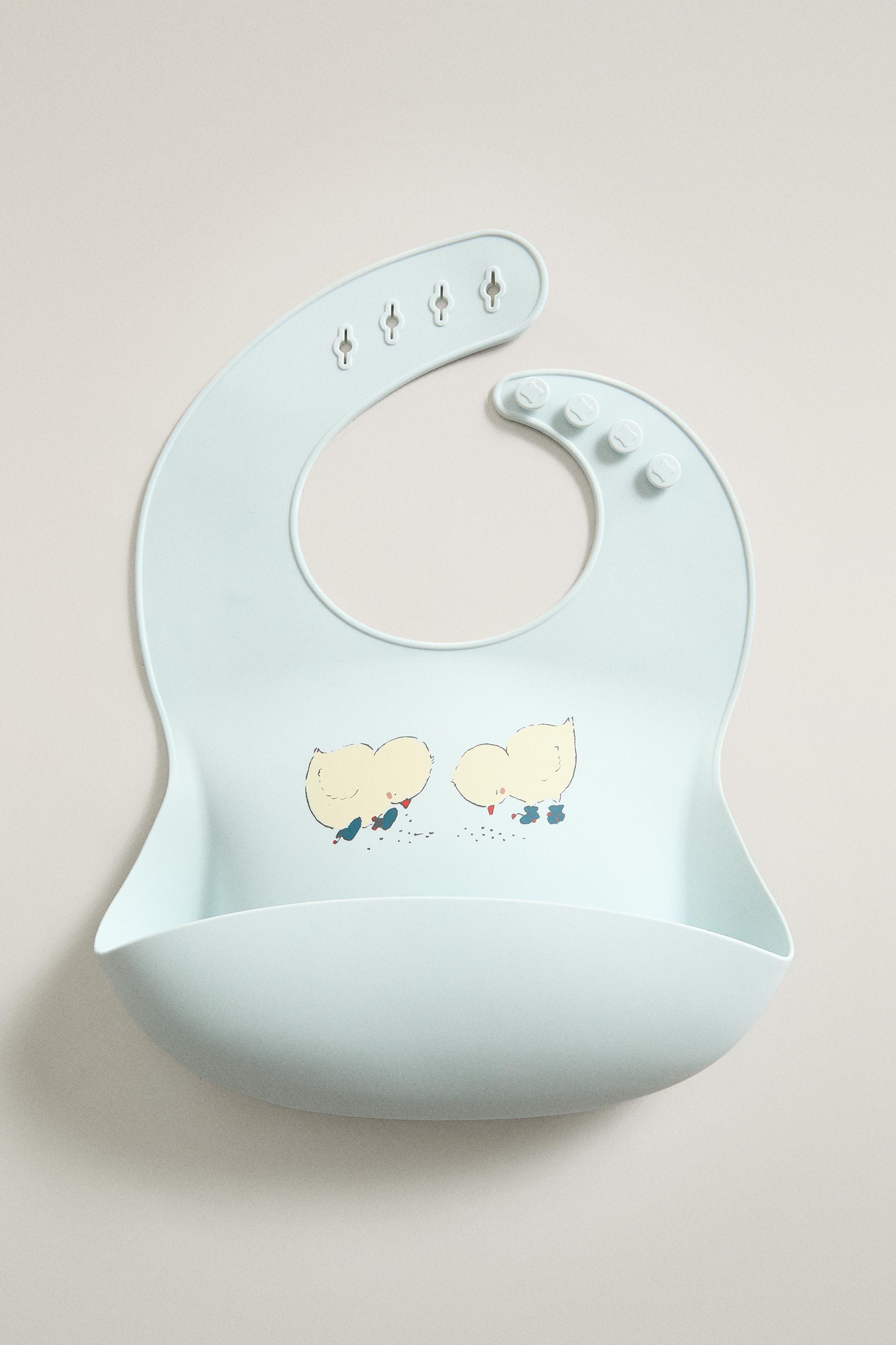 BAVOIR ENFANT SILICONE POUSSINS